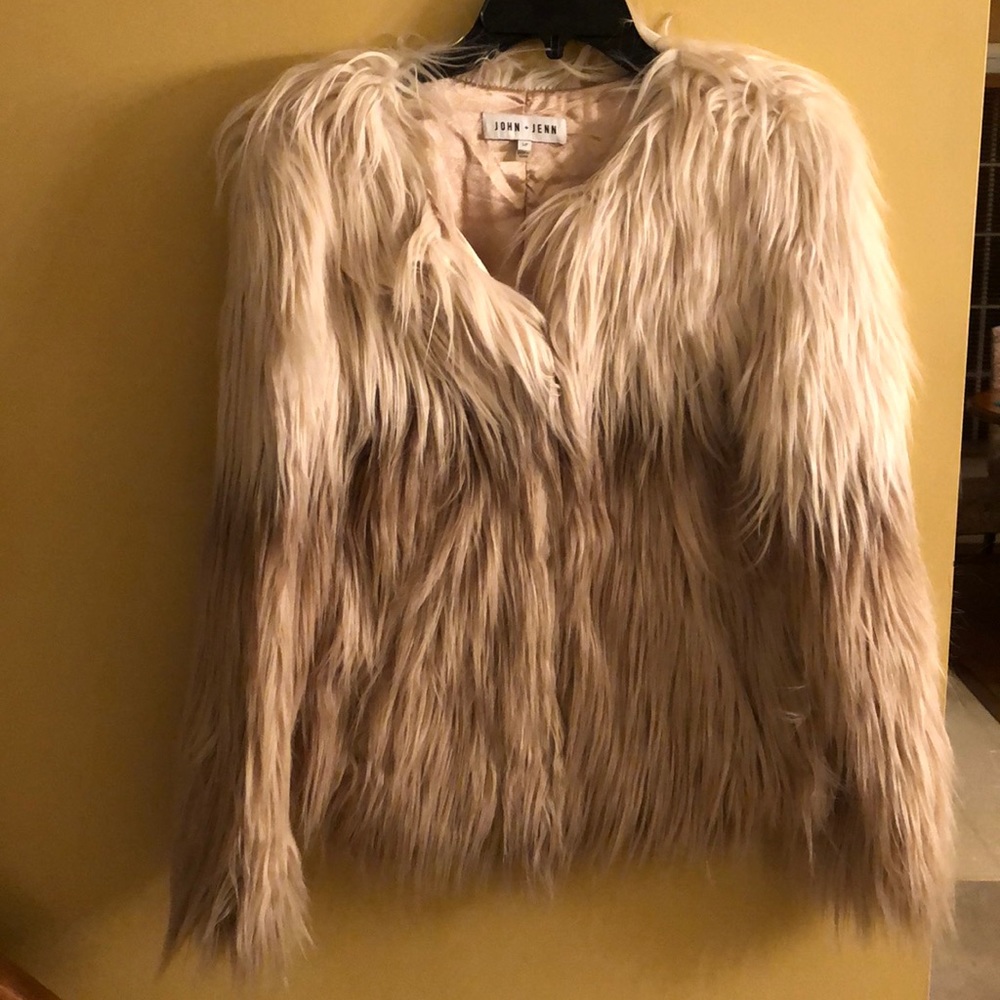 John and Jenn fur jacket